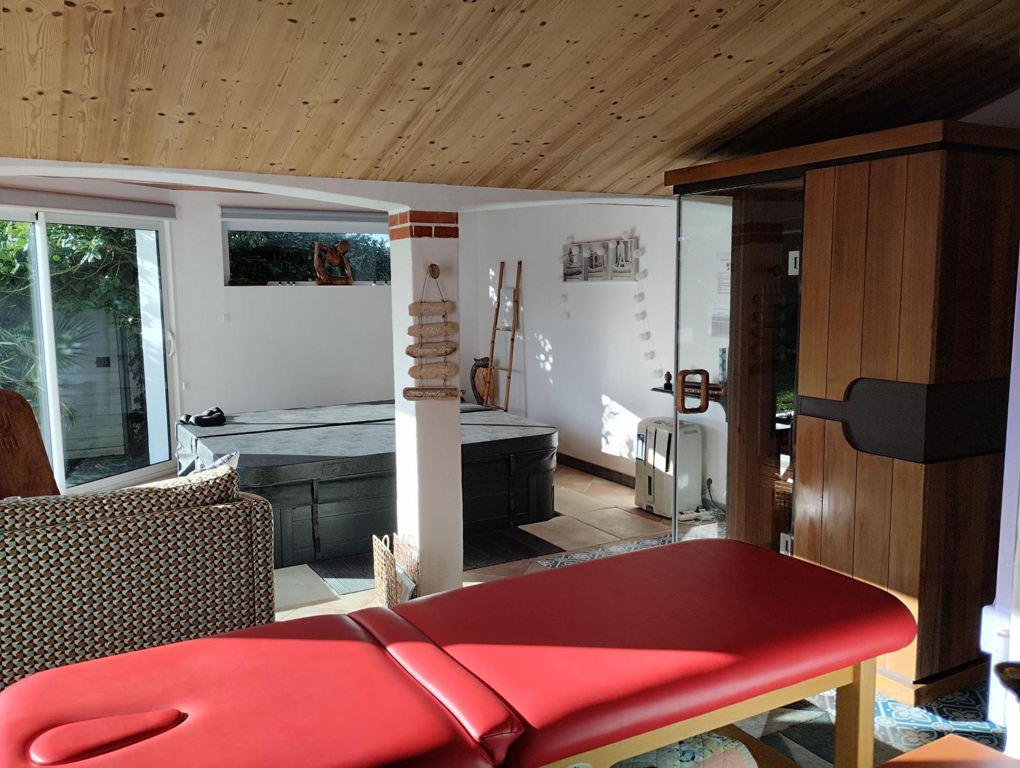 L'Eden Naturiste Spas Challans Pokoj fotografie